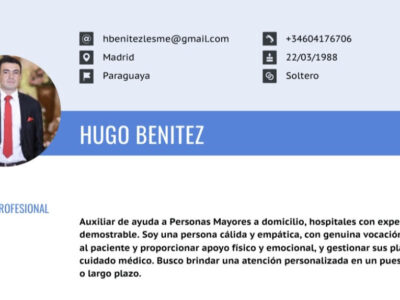 Cuidador Personas Mayores